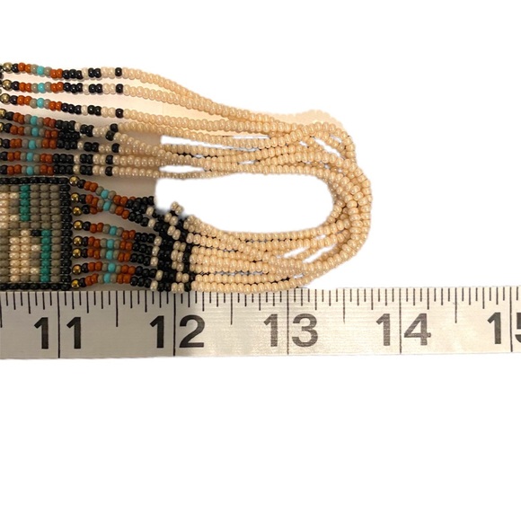 Storyteller 27” beaded necklace - Picture 4 of 6